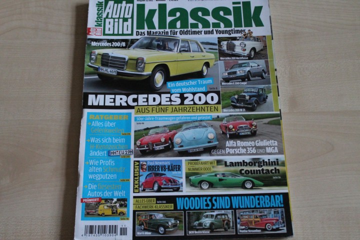 Deckblatt Auto Bild Klassik (11/2011)